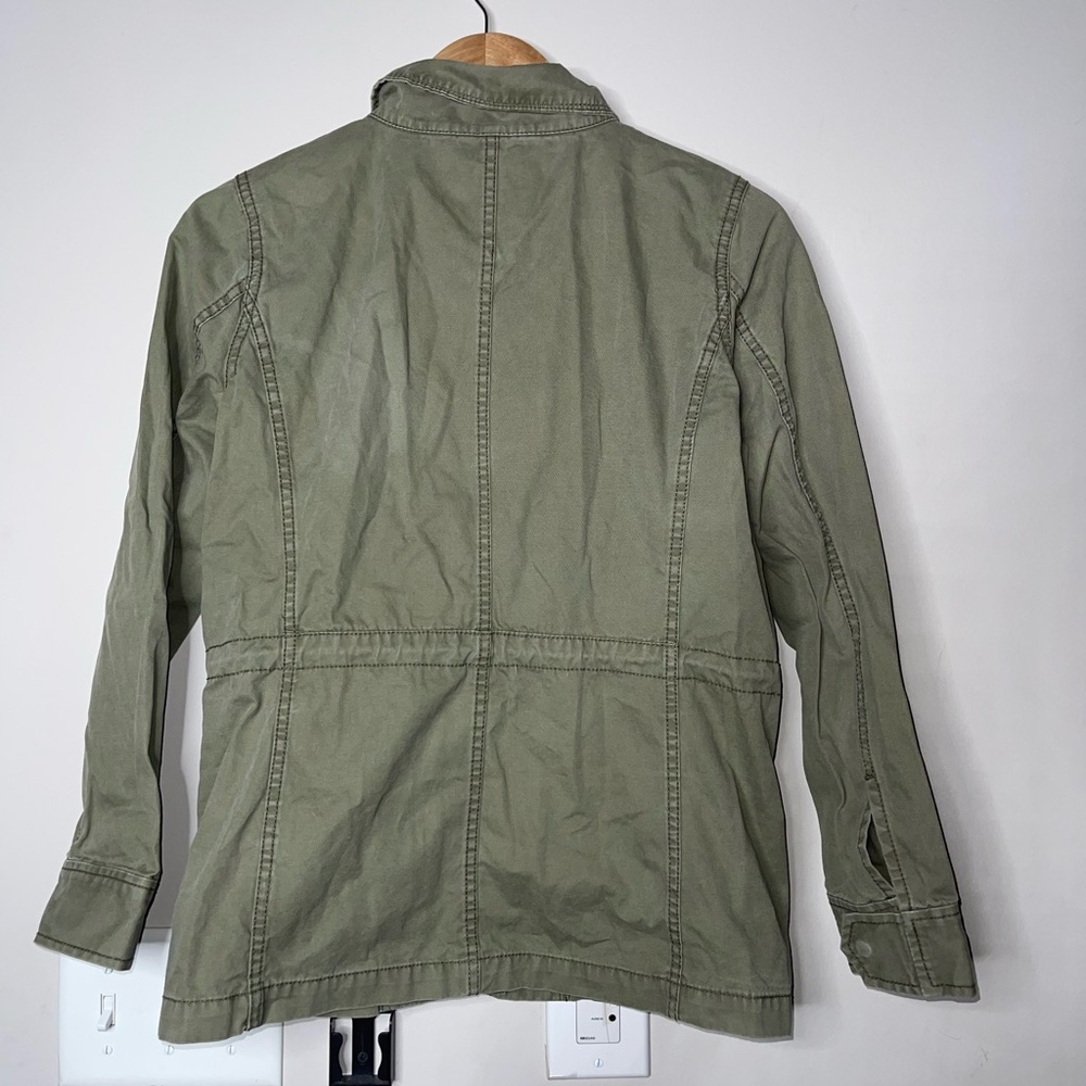 Madewell Surplus Passage Utility Jacket Olive Green SMALL Excellent condition - Picture 9 of 11